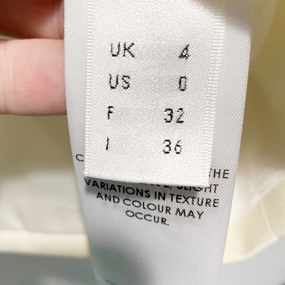 Victoria Beckham Canvas linen and Satin Vest - Picture 9 of 9